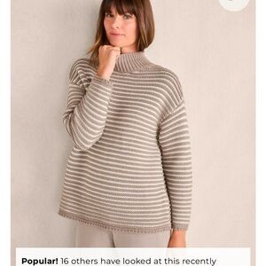 Striped Gray Sweater